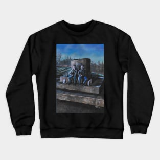 Tranquil Blues Crewneck Sweatshirt